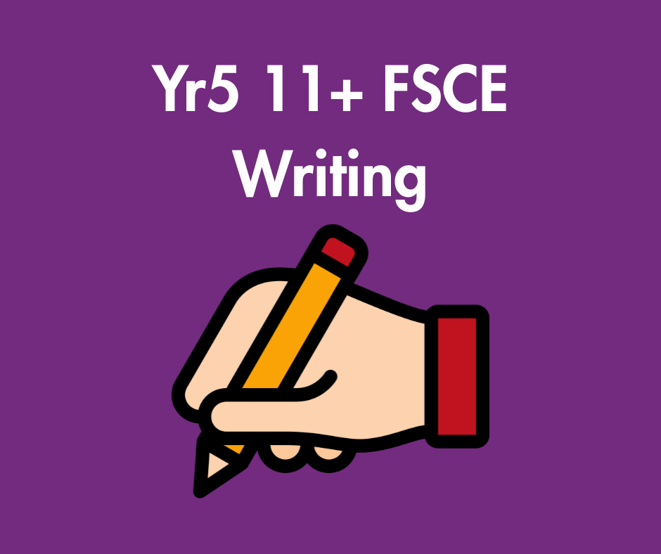Yr5 11+ FSCE Writing (Discovery Paper): Wednesday 19th August 2026: 12:30pm-3:30pm