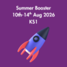 Summer Booster: KS1 with Natalie T: Monday 10th-Friday 14th August 2026: 11am-12pm