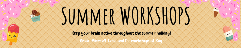 Summer Workshops 2026 at Key Tuition Brentwood
